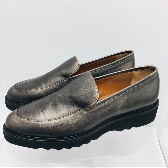 Aquatalia Kelsey Charcoal Calf Leather 